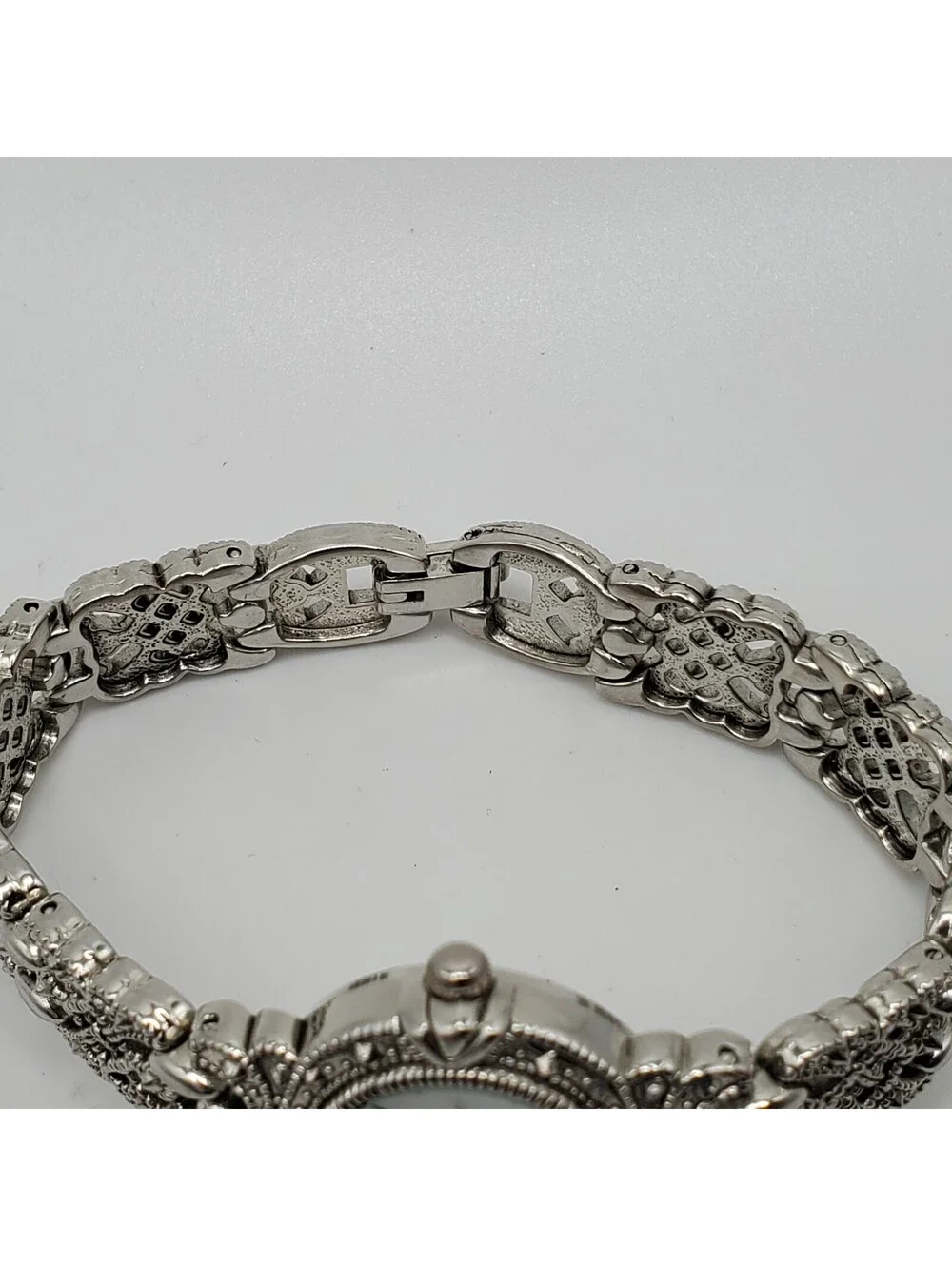 Vintage Style Rumours Quartz Womens Watch 23mm Silver Tone New Battery